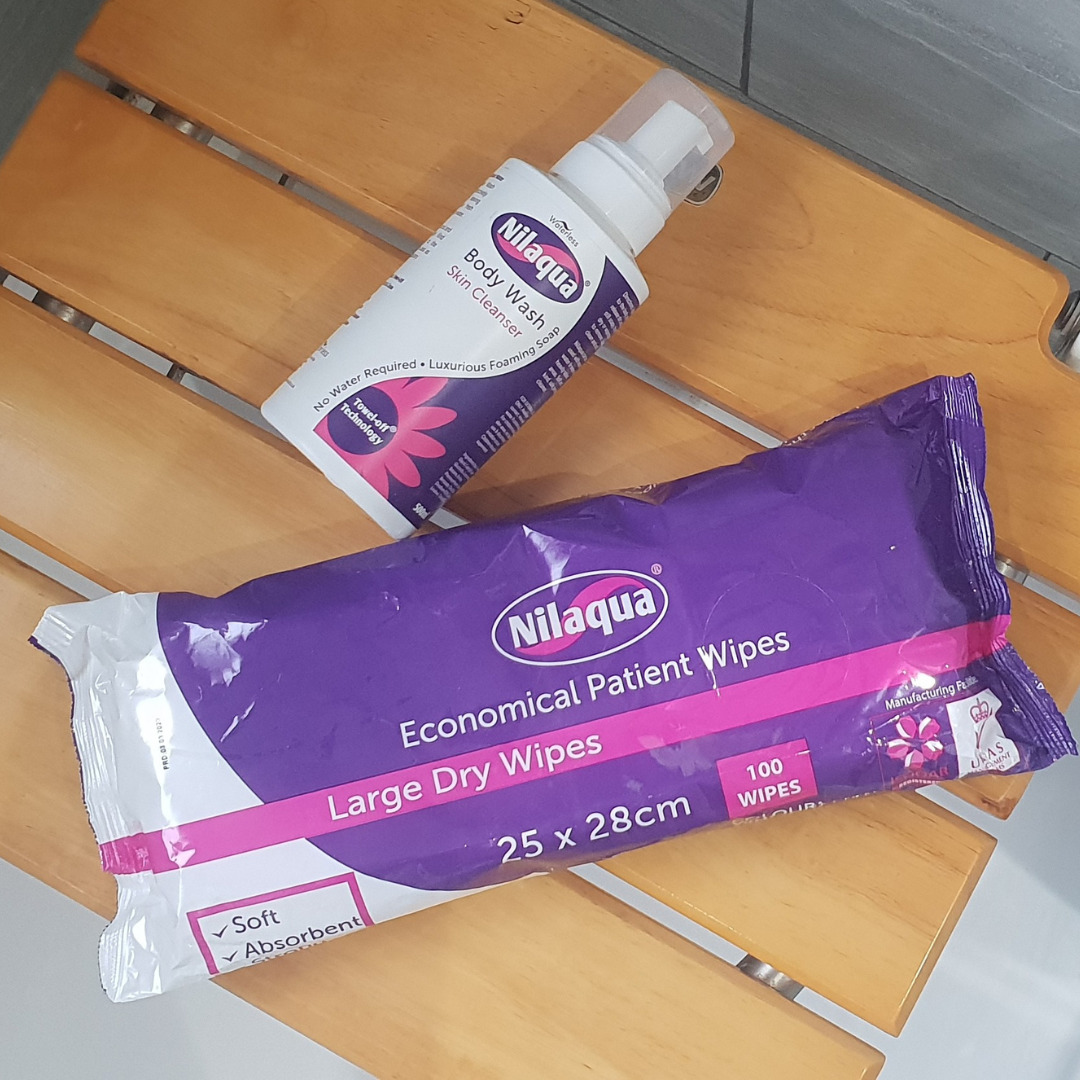 Dry Wipes And Body Wash