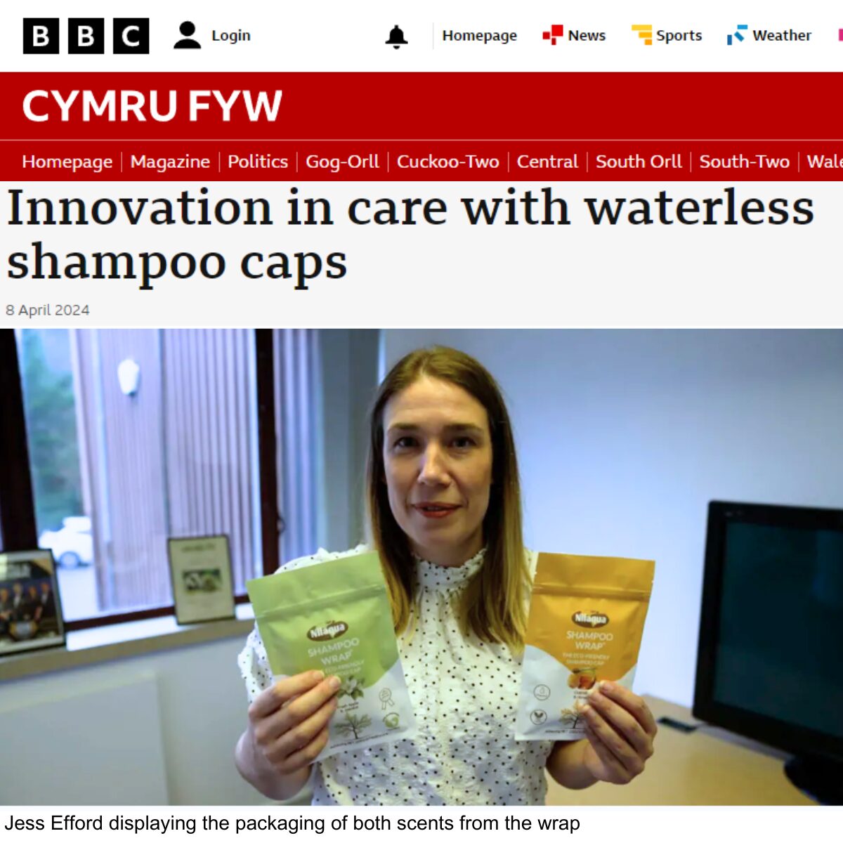 BBC Video Shampoo Wrap Bbc Video Shampoo Wrap